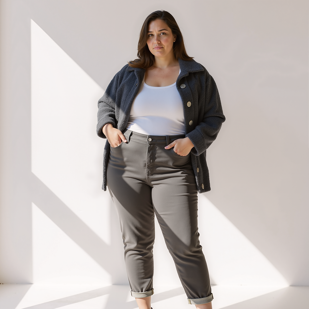 Mila | De fleece herfstjas die je warmte én zelfvertrouwen geeft