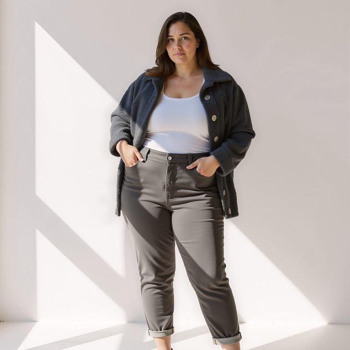 Mila | De fleece herfstjas die je warmte én zelfvertrouwen geeft