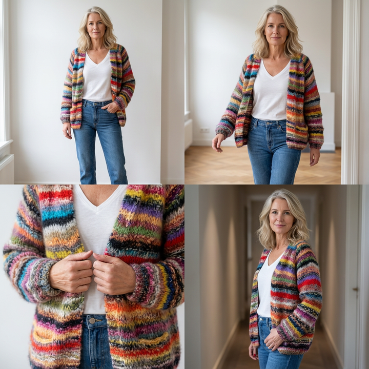 Catherine | Warm & flatterend vest met zachte charme